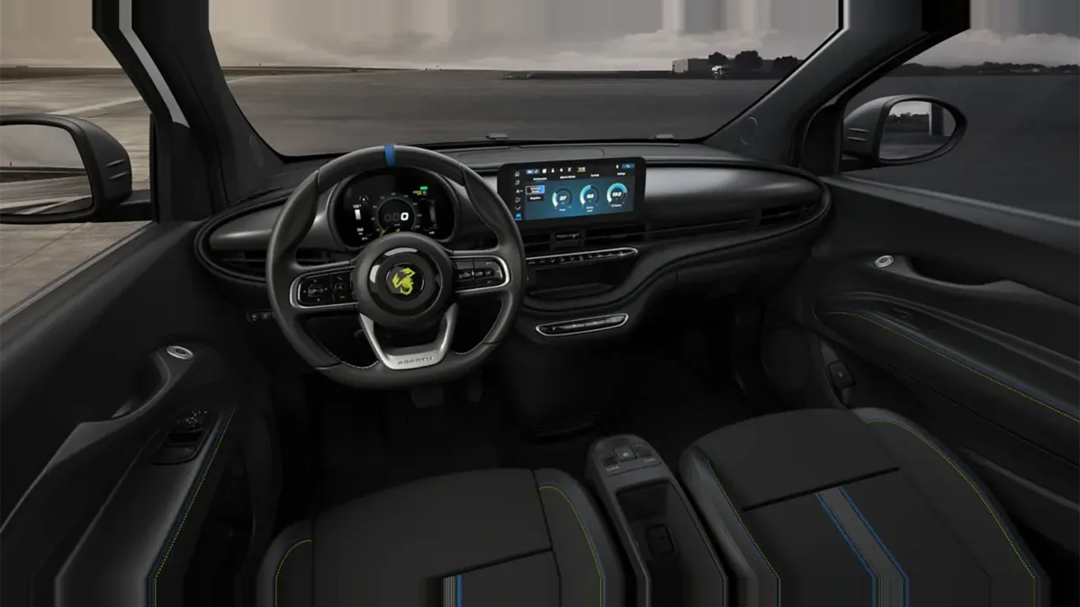 Abarth 500e 42kWh, 100% eléctrico, en renting — Delantera