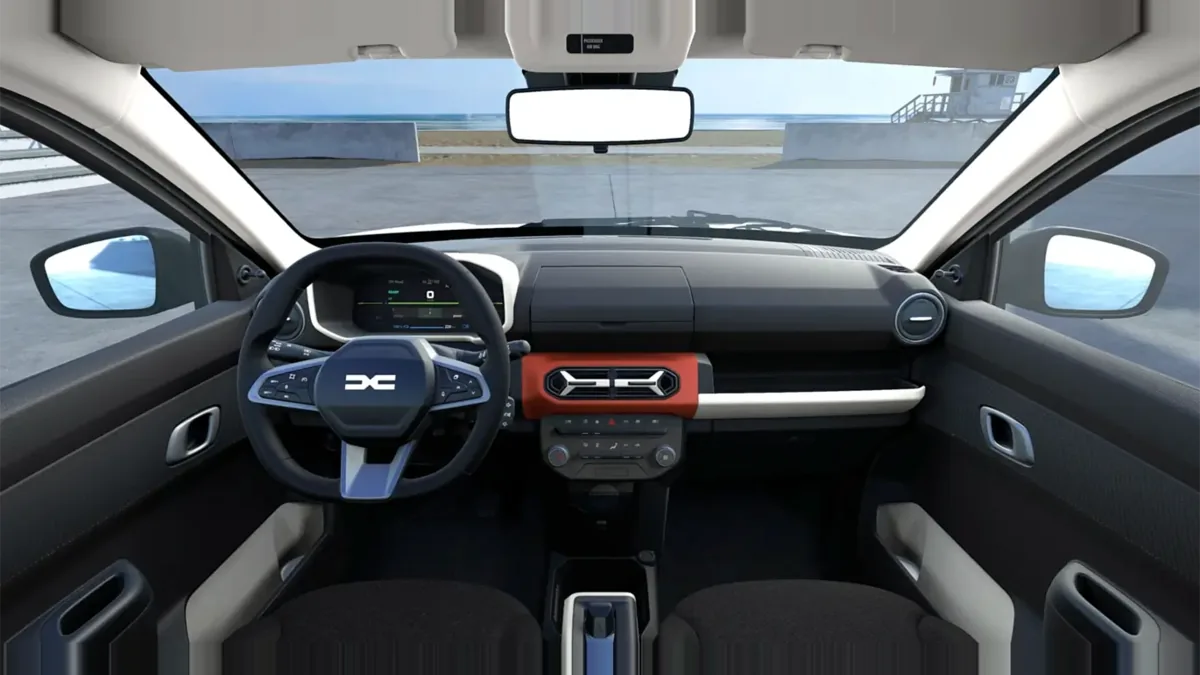 Dacia Spring Expression Electric 33kW (45CV), 100% eléctrico, en renting — Delantera