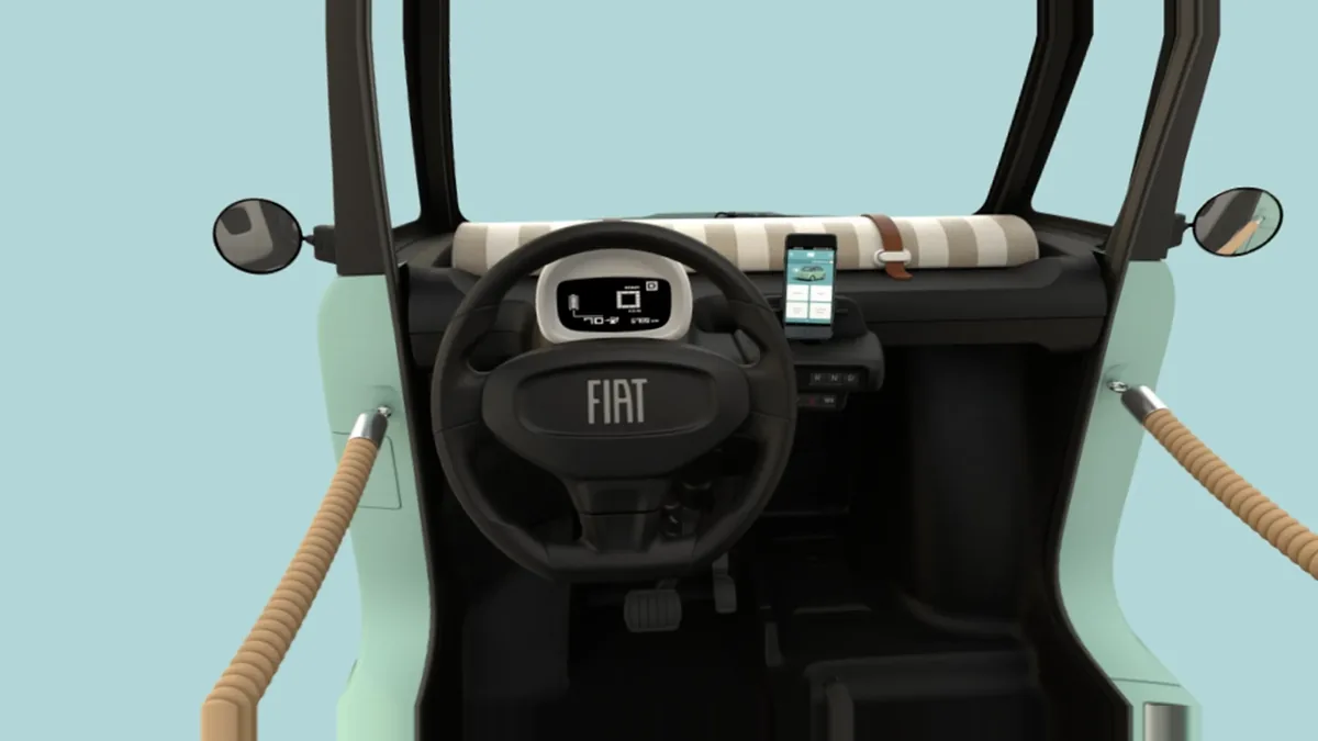 Fiat TOPOLINO DOLCEVITA, 100% eléctrico, en renting — Delantera