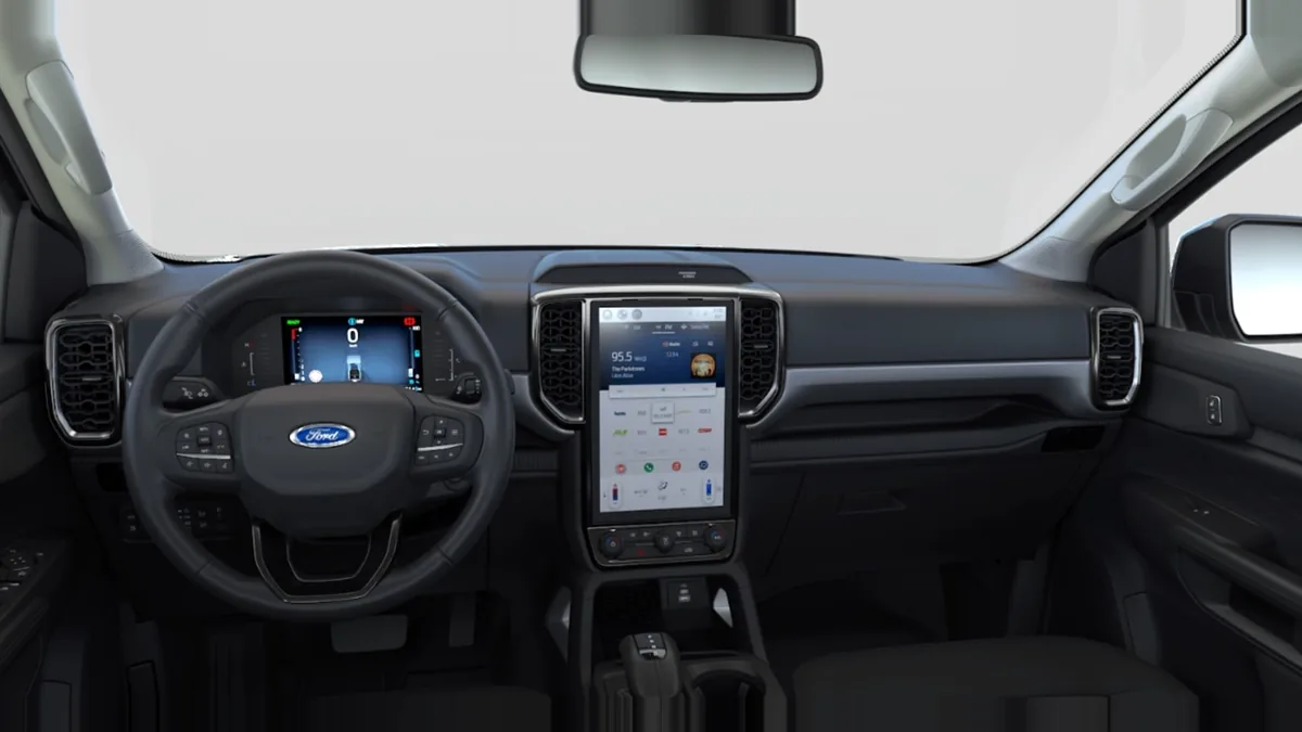 Ford Ranger XLT Doble Cabina 2.3 TVCT PHEV 280CV Automática II, híbrido enchufable, en renting — Delantera