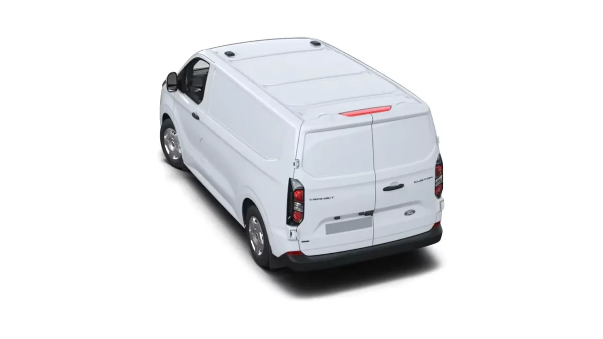 Ford TRANSIT CUSTOM Van 2.5 Duratec PHEV 171kW 320 L1 Trend, híbrido enchufable, en renting — Trasera