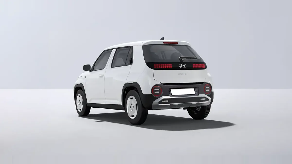 Hyundai Inster 97cv 42kWh Klass, 100% eléctrico, en renting — vista 8
