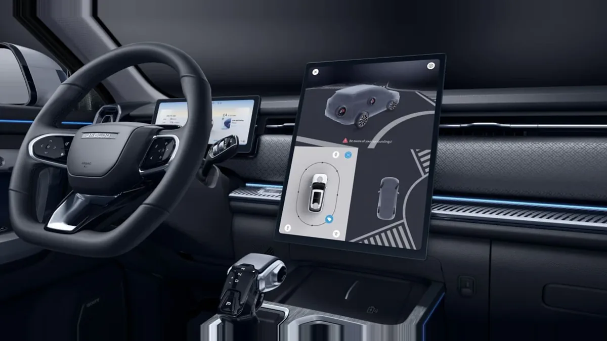 Jaecoo 7 PHEV Business 1.5 TGDI 205kW (279CV) FWD, híbrido enchufable, en renting — Delantera