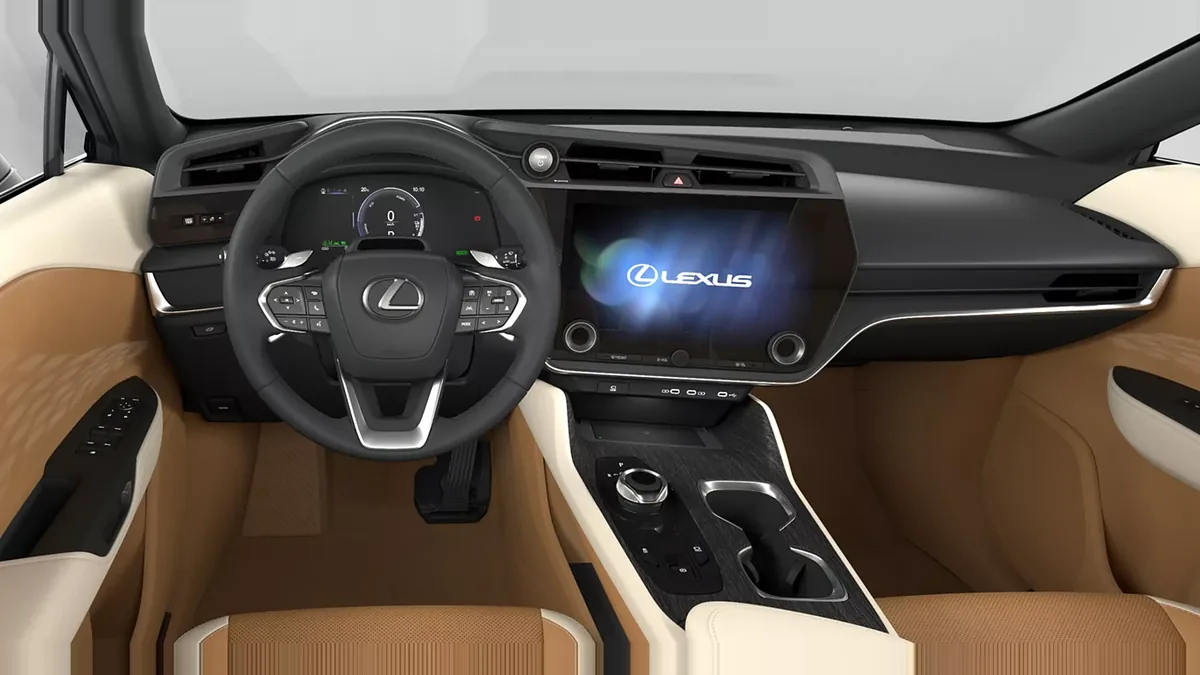 Lexus RZ 350e e-Premium Efficiency FWD 224CV, 100% eléctrico, en renting — Interior