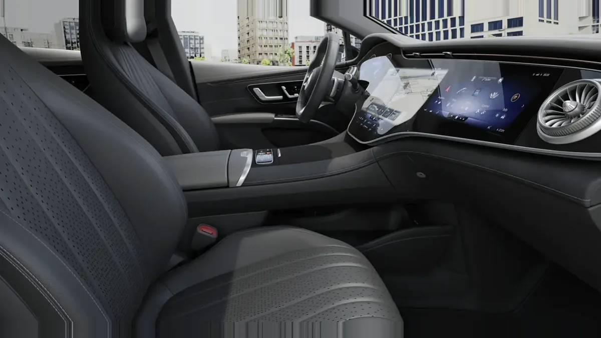 Mercedes-Benz EQS 350 Edition, 100% eléctrico, en renting — Interior