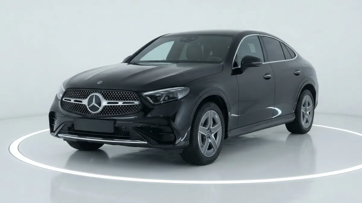 Mercedes-Benz GLC Coupé 300 de 4MATIC QS, híbrido enchufable, en renting