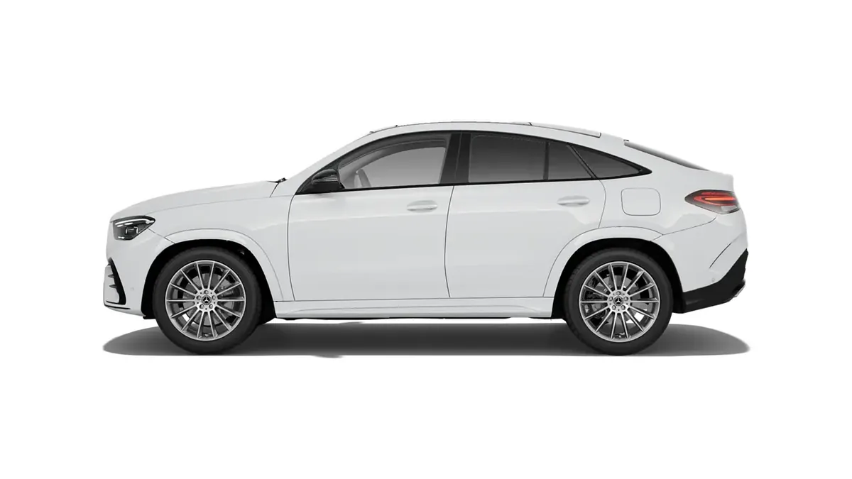 Mercedes-Benz GLE 350de 4MATIC Coupé, híbrido enchufable, en renting — Lateral