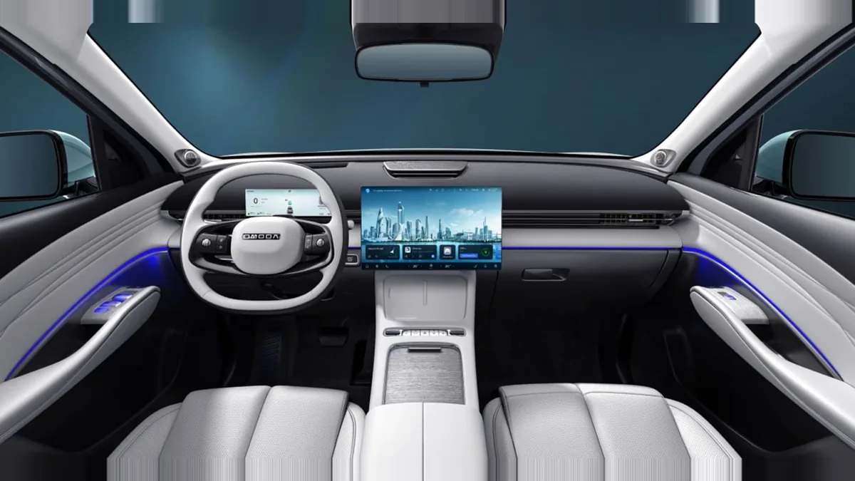 Omoda 7 1.5 TGDI PHEV Premium 279CV, híbrido enchufable, en renting — Trasera