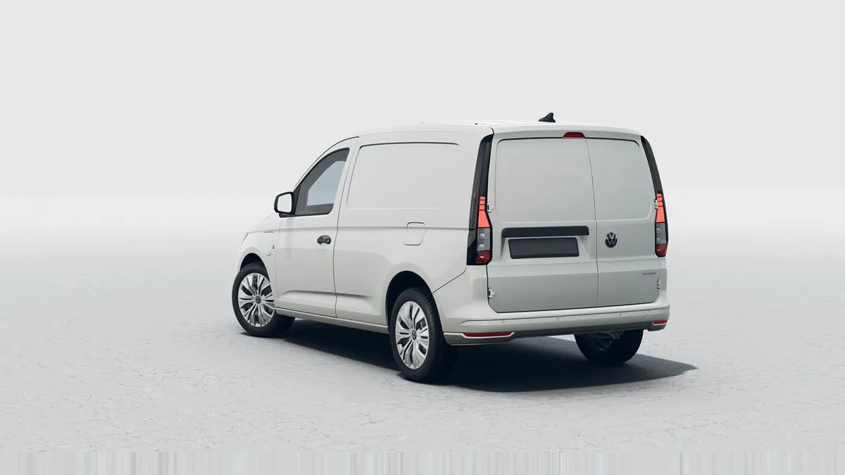 Volkswagen Caddy Cargo PHEV 1.5 TSI eHybrid, híbrido enchufable, en renting — Trasera