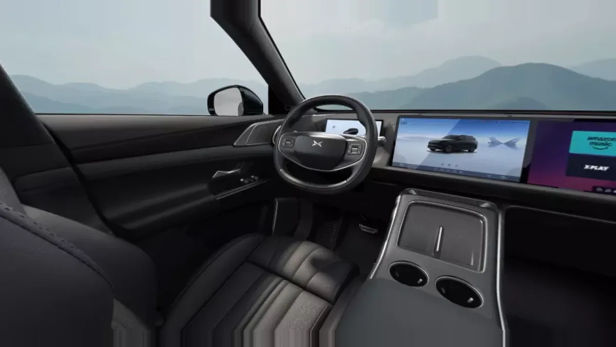 XPENG G9 RWD Long Range, 100% eléctrico, en renting — Trasera